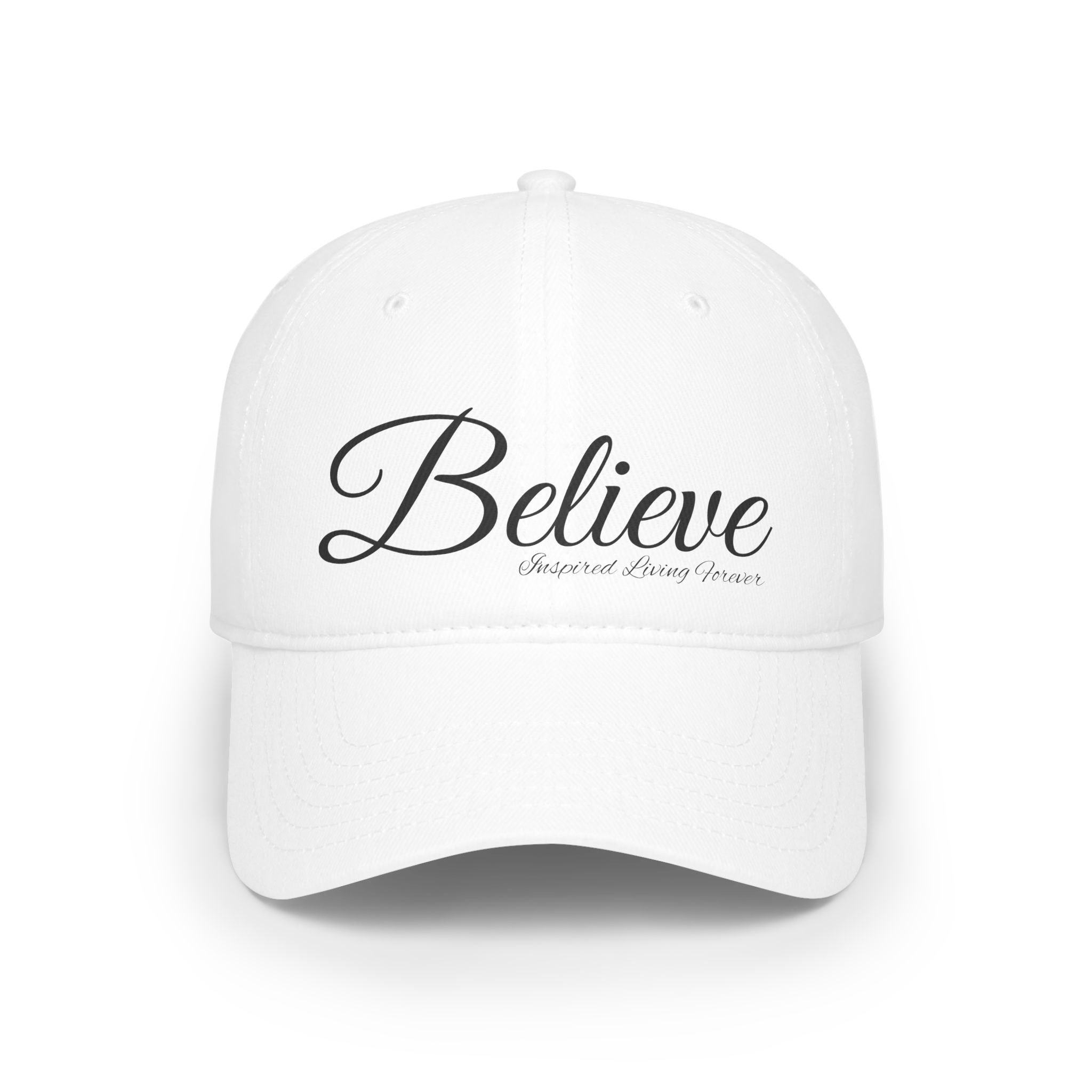 Believe Low Profile Baseball Cap - Inspirational Gift for Men and Women, Adjustable White Cap for Everyday Wear, Casual Style, [...]