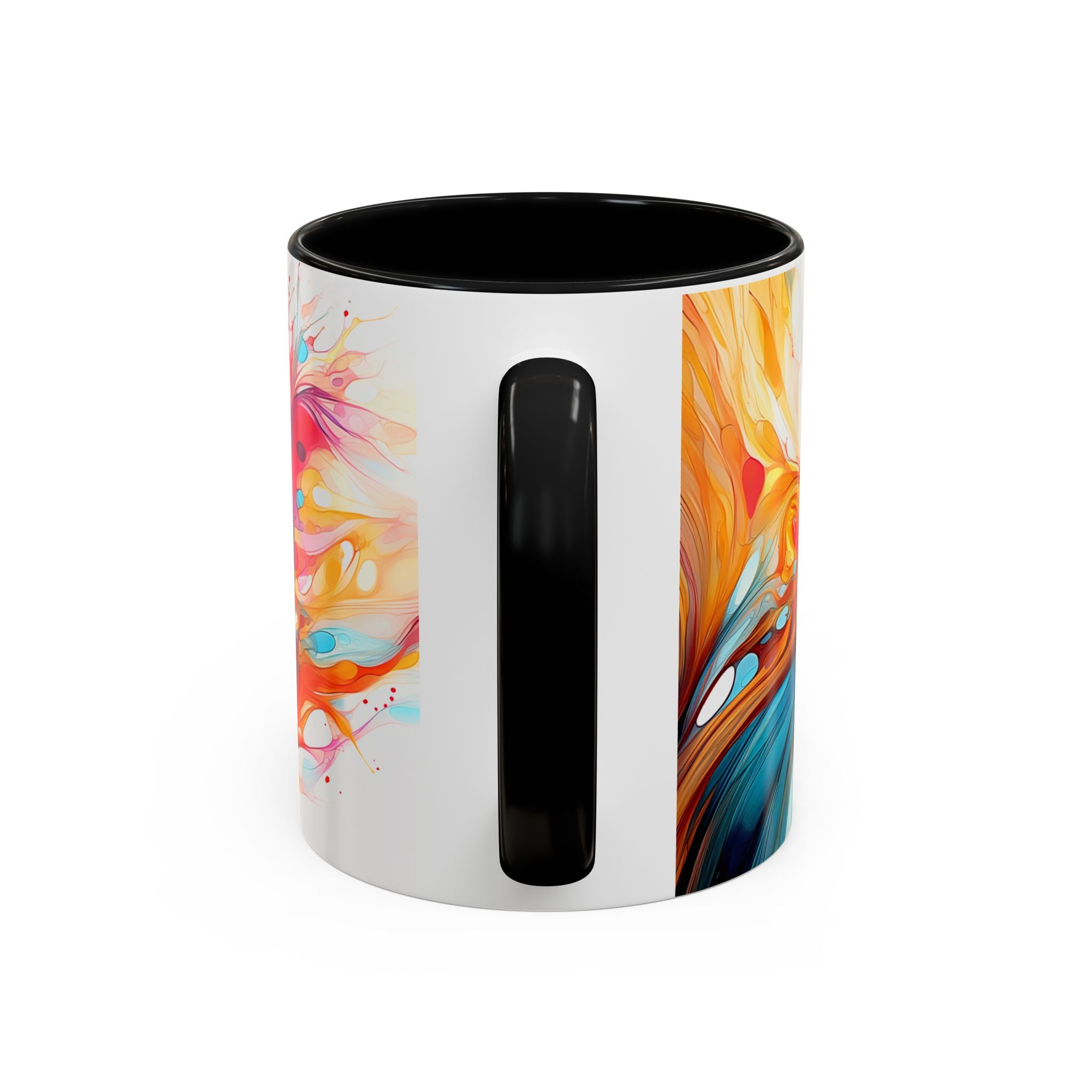 Colorful Abstract Coffee Mug - Vibrant Gift for Art Lovers, Home Decor, Coffee Lovers, Birthday Gift, Unique Design