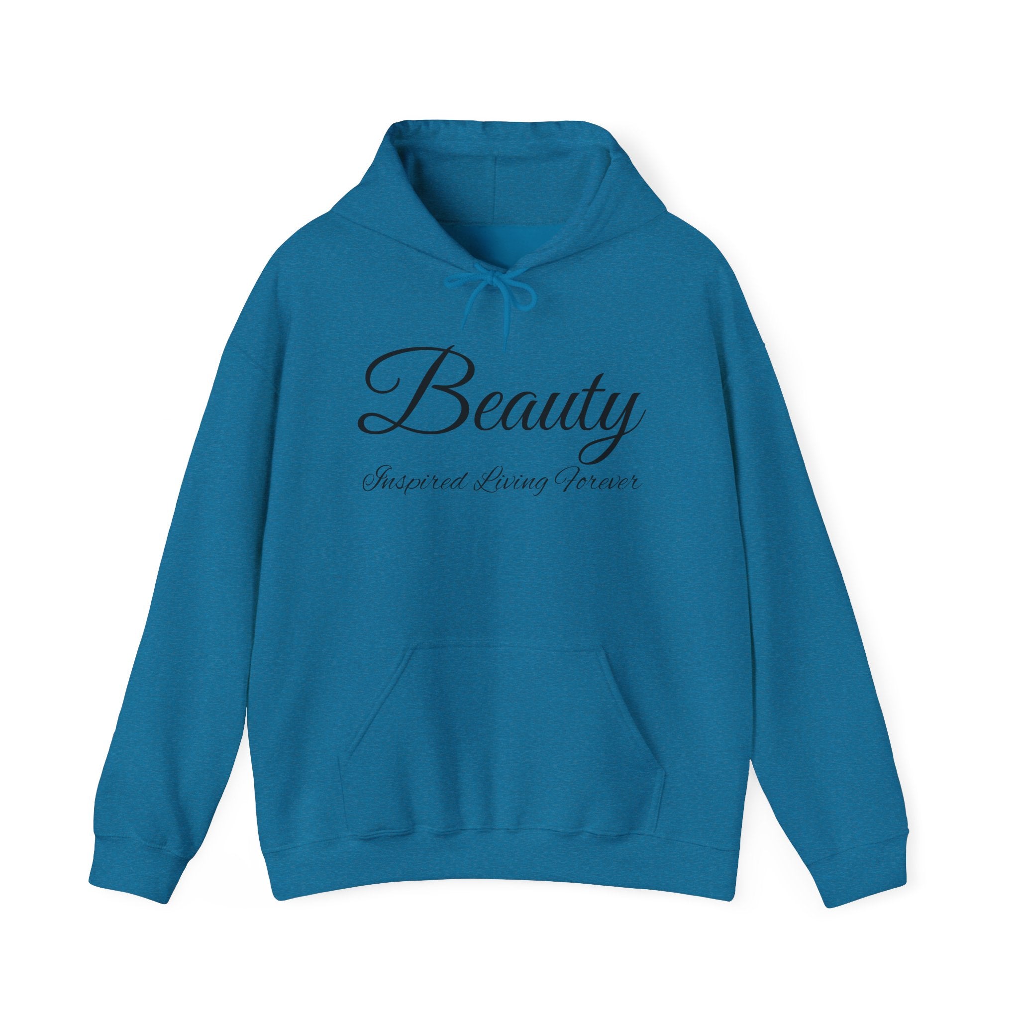 Beauty Heart Hoodie, Inspirational Gift, Cozy Sweatshirt, Casual Wear, Stylish Layering, Perfect for Every Season