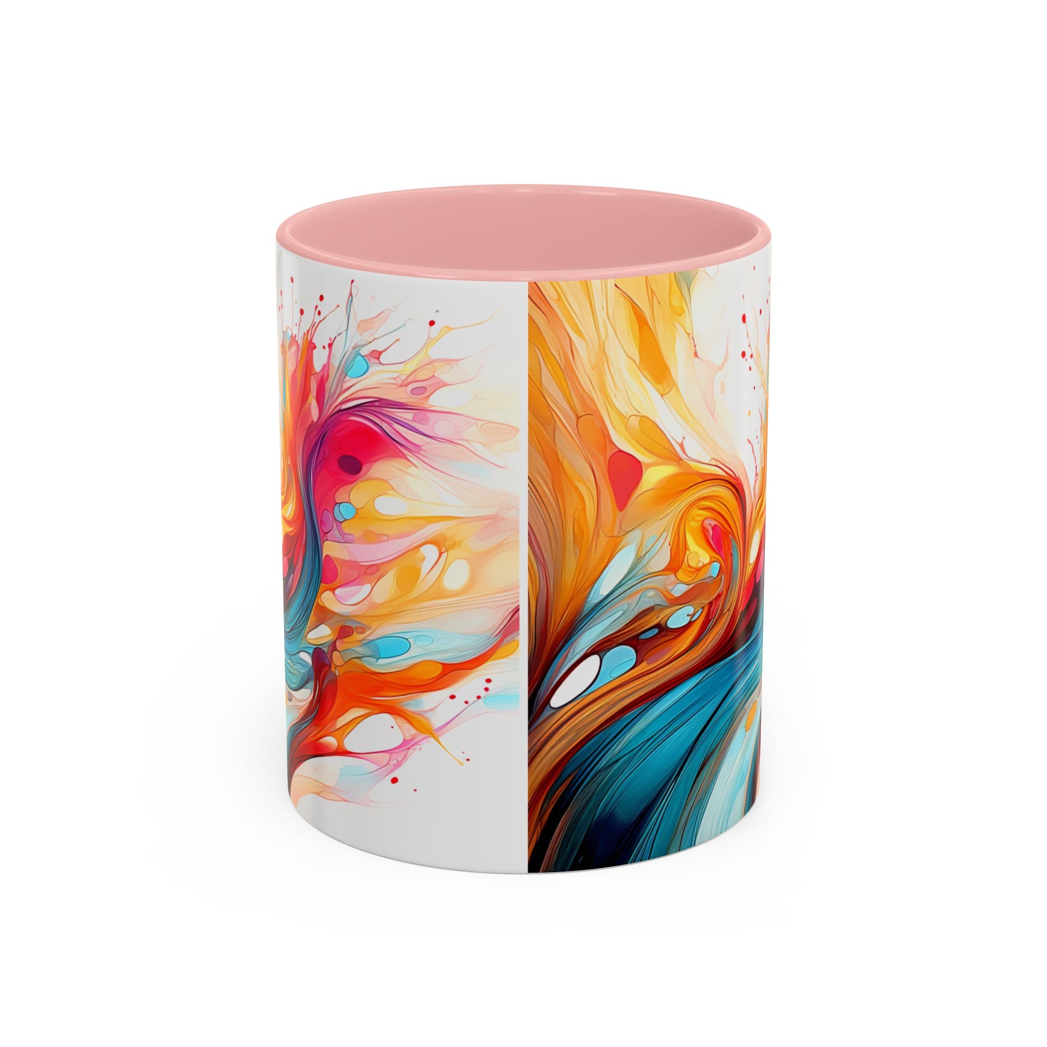 Colorful Abstract Coffee Mug - Vibrant Gift for Art Lovers, Home Decor, Coffee Lovers, Birthday Gift, Unique Design