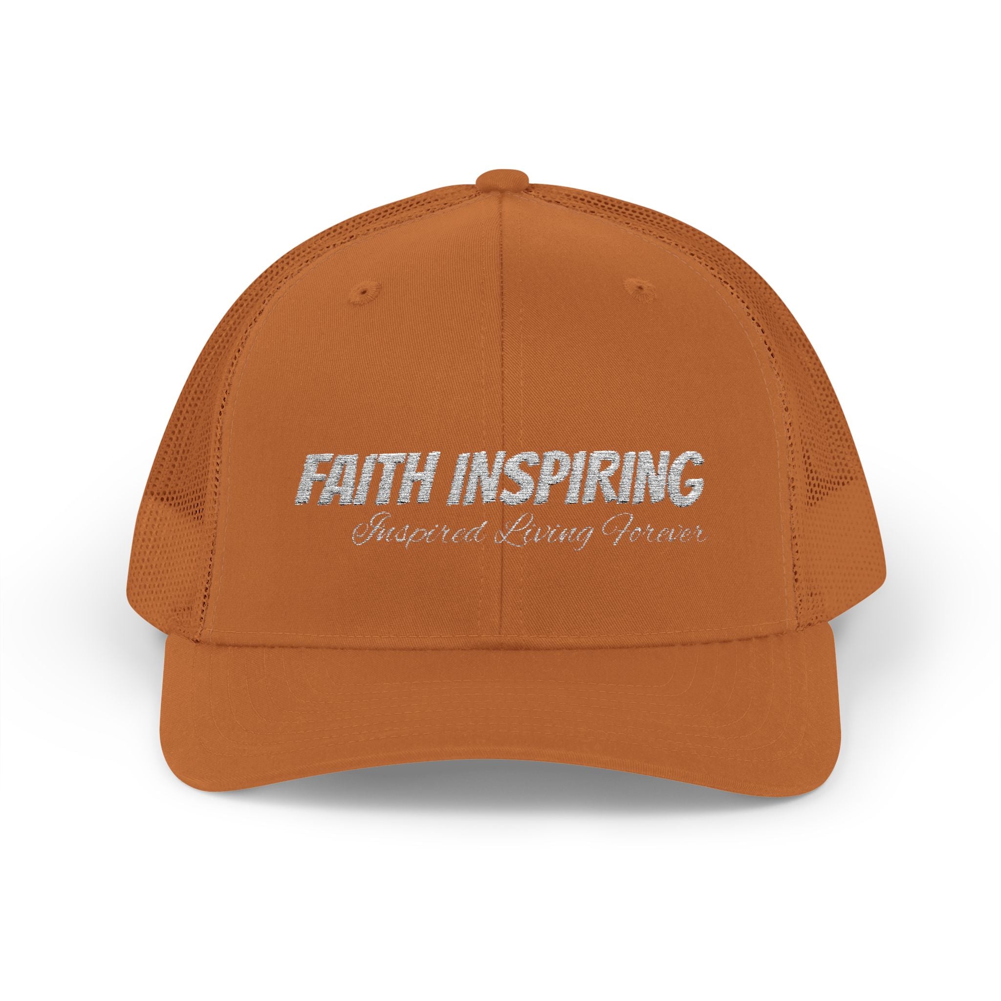 Faith Inspiring Snapback Trucker Cap | Inspirational Hat for Outdoor Enthusiasts, Perfect Gift for Birthdays, Holidays, and Faith Events