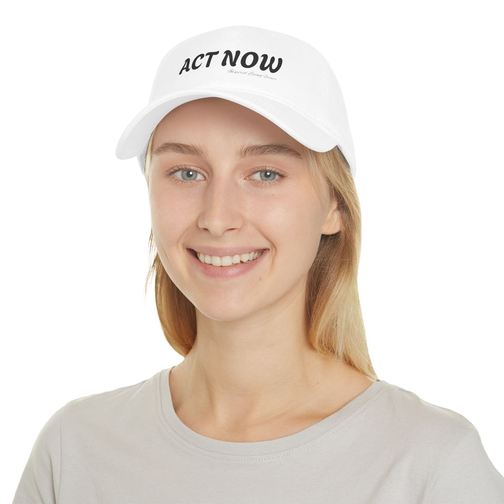 Action-Inspiring Cap, Motivational Hat for Everyday Wear, Gift for Activists, Casual Apparel, Outdoor Events