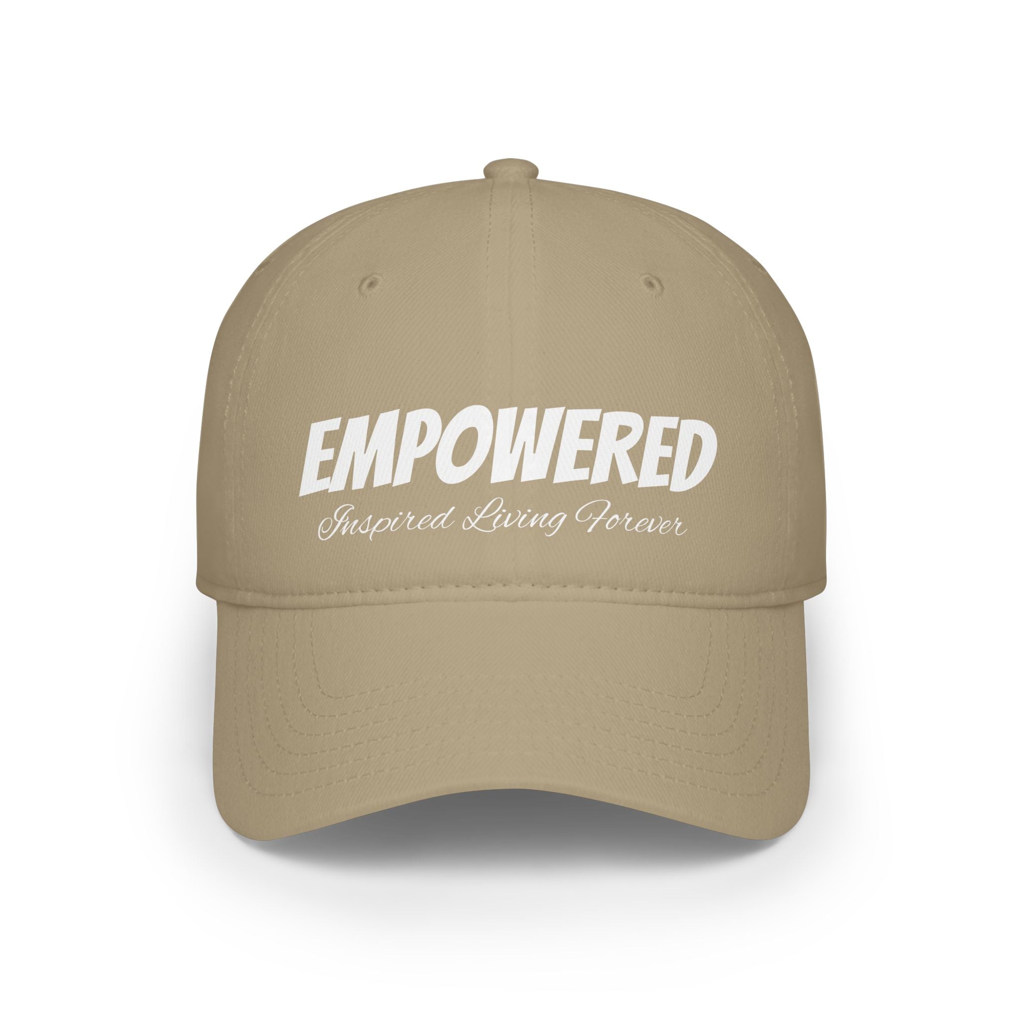 Empowered Low Profile Baseball Cap | Motivational Hat for Empowerment | Gift for Her | Casual Style | Unisex Cap | Birthday Gift | [...]