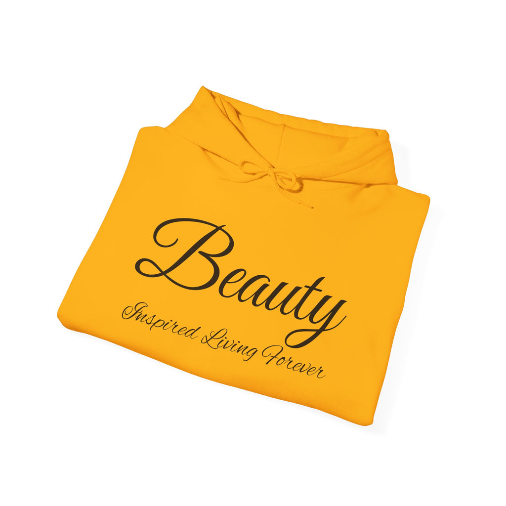 Beauty Heart Hoodie, Inspirational Gift, Cozy Sweatshirt, Casual Wear, Stylish Layering, Perfect for Every Season