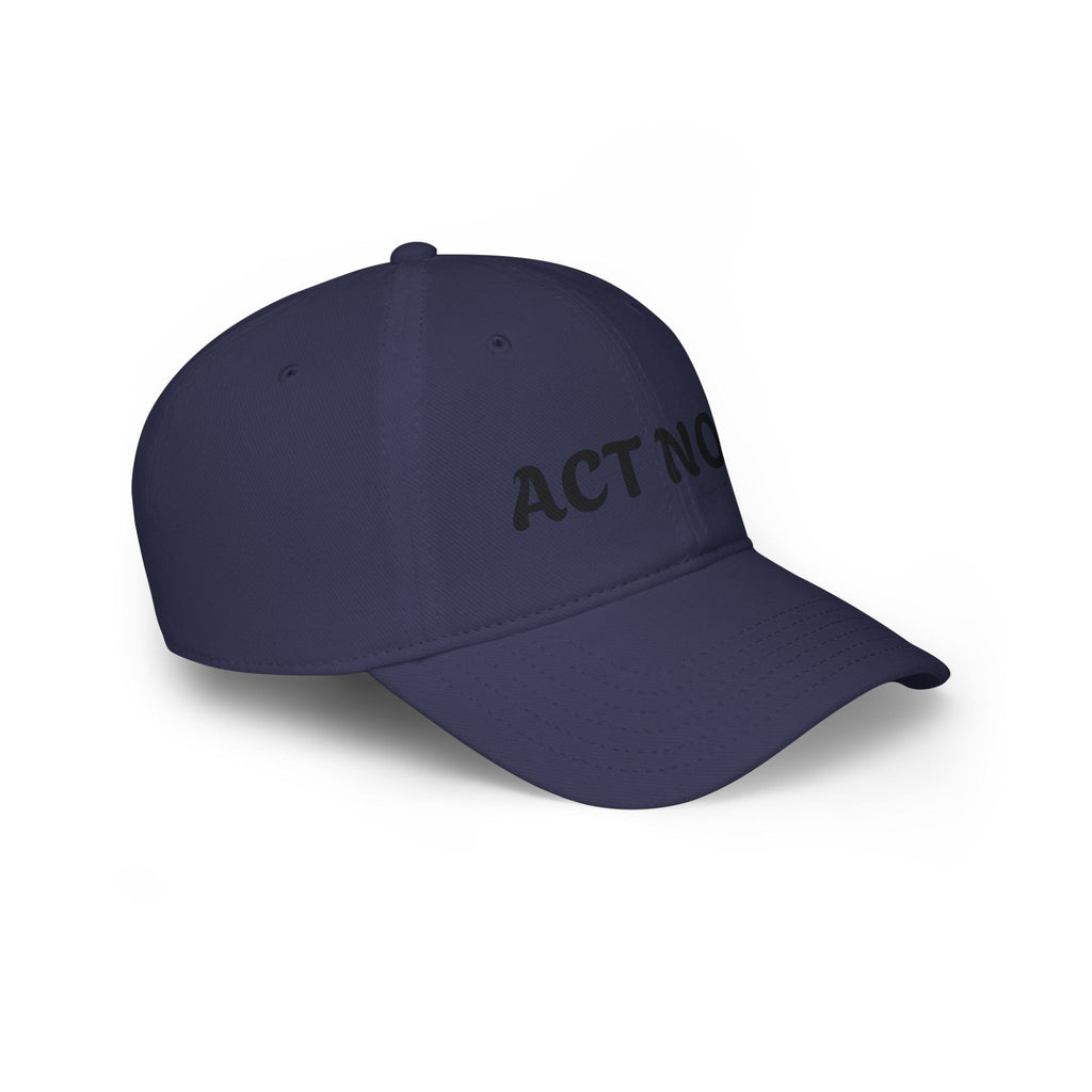 Action-Inspiring Cap, Motivational Hat for Everyday Wear, Gift for Activists, Casual Apparel, Outdoor Events