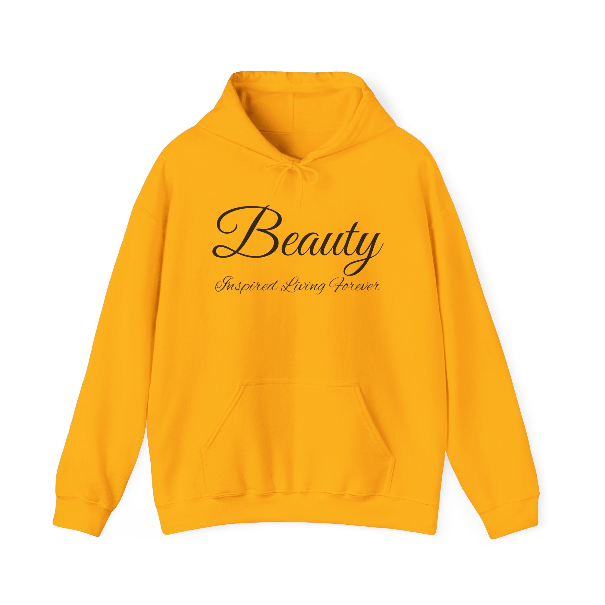 Beauty Heart Hoodie, Inspirational Gift, Cozy Sweatshirt, Casual Wear, Stylish Layering, Perfect for Every Season