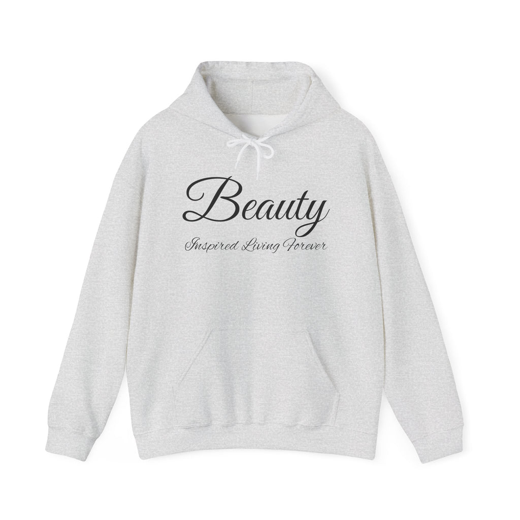 Beauty Heart Hoodie, Inspirational Gift, Cozy Sweatshirt, Casual Wear, Stylish Layering, Perfect for Every Season