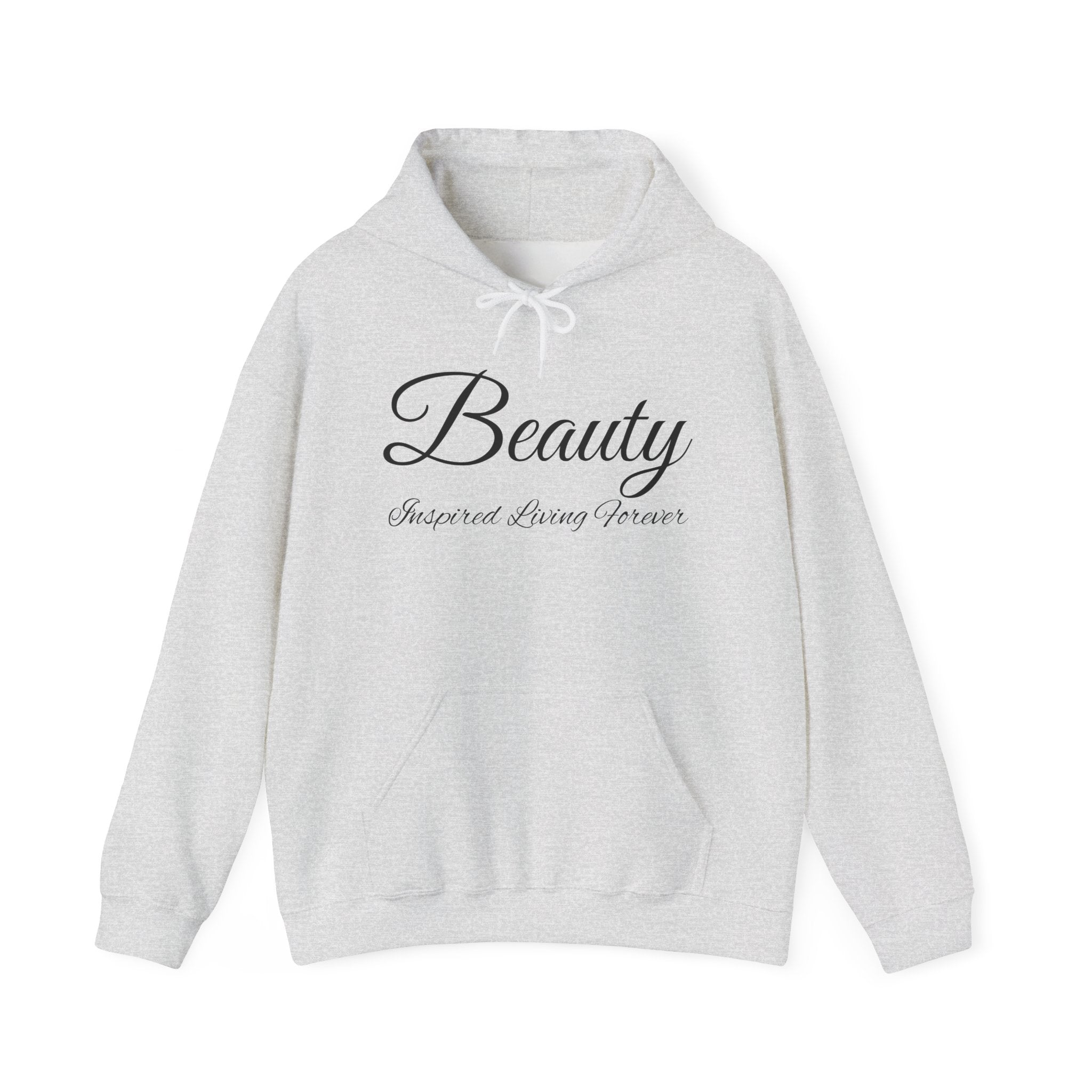 Beauty Heart Hoodie, Inspirational Gift, Cozy Sweatshirt, Casual Wear, Stylish Layering, Perfect for Every Season