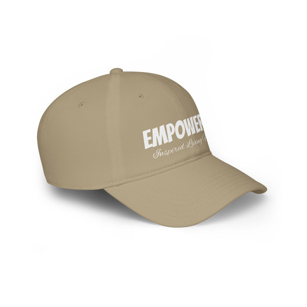 Empowered Low Profile Baseball Cap | Motivational Hat for Empowerment | Gift for Her | Casual Style | Unisex Cap | Birthday Gift | [...]