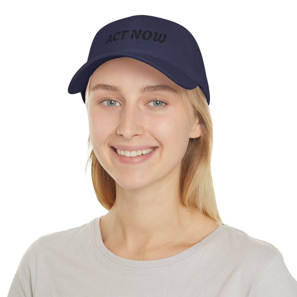 Action-Inspiring Cap, Motivational Hat for Everyday Wear, Gift for Activists, Casual Apparel, Outdoor Events
