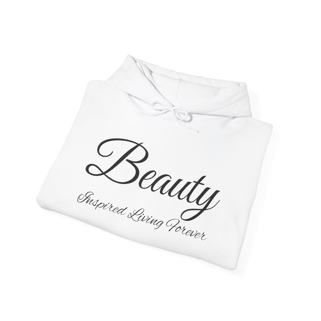 Beauty Heart Hoodie, Inspirational Gift, Cozy Sweatshirt, Casual Wear, Stylish Layering, Perfect for Every Season