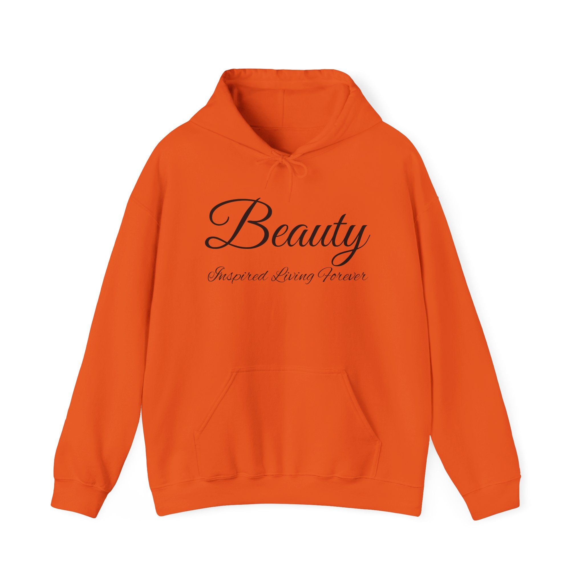 Beauty Heart Hoodie, Inspirational Gift, Cozy Sweatshirt, Casual Wear, Stylish Layering, Perfect for Every Season