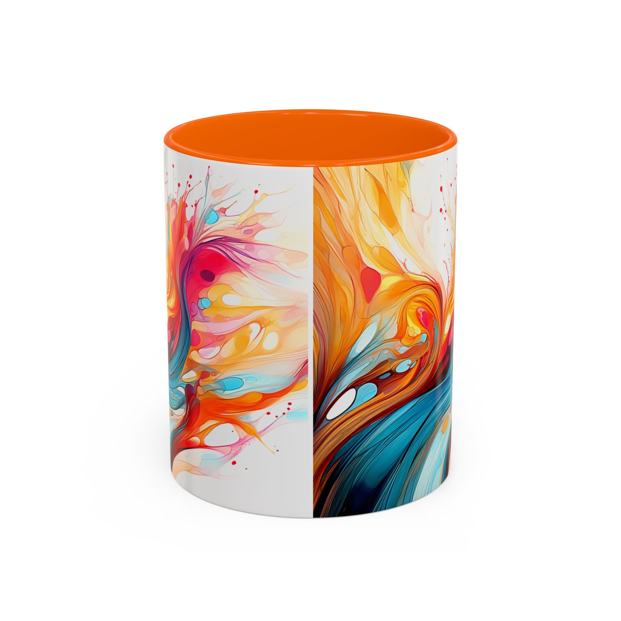 Colorful Abstract Coffee Mug - Vibrant Gift for Art Lovers, Home Decor, Coffee Lovers, Birthday Gift, Unique Design