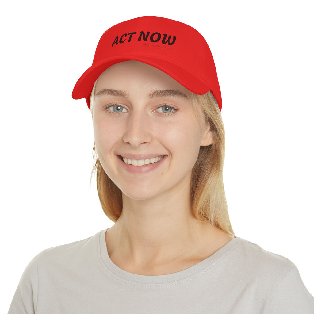 Action-Inspiring Cap, Motivational Hat for Everyday Wear, Gift for Activists, Casual Apparel, Outdoor Events
