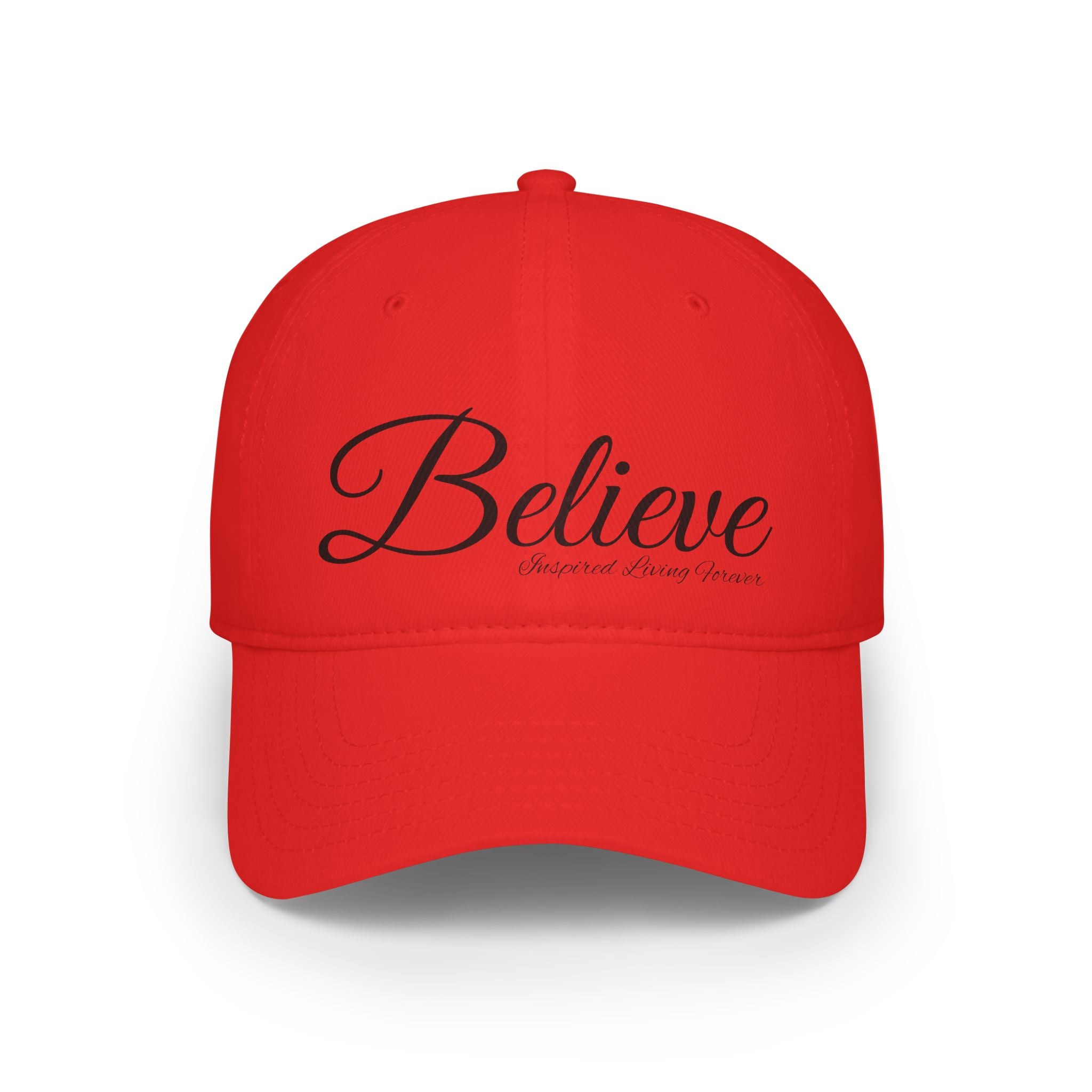 Believe Low Profile Baseball Cap - Inspirational Gift for Men and Women, Adjustable White Cap for Everyday Wear, Casual Style, [...]