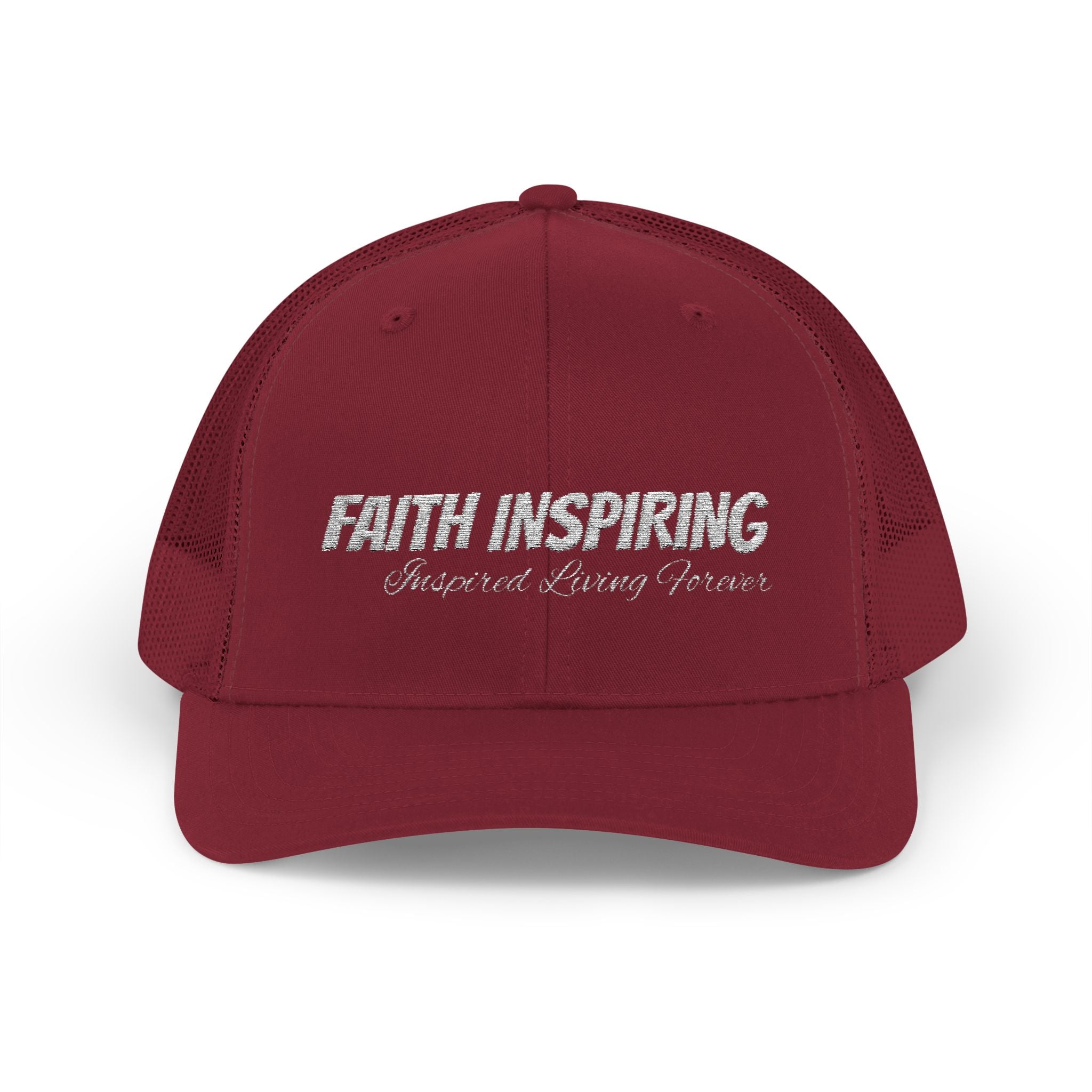 Faith Inspiring Snapback Trucker Cap | Inspirational Hat for Outdoor Enthusiasts, Perfect Gift for Birthdays, Holidays, and Faith Events
