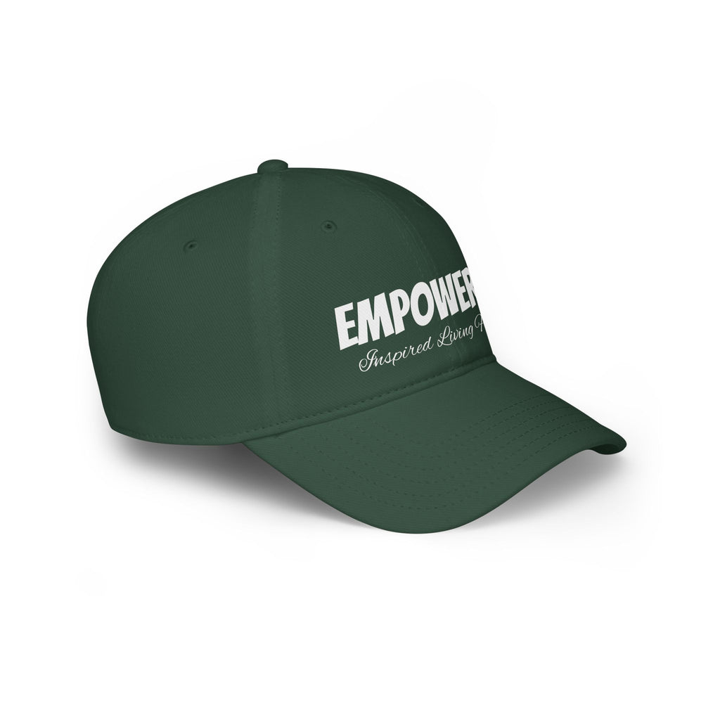 Empowered Low Profile Baseball Cap | Motivational Hat for Empowerment | Gift for Her | Casual Style | Unisex Cap | Birthday Gift | [...]