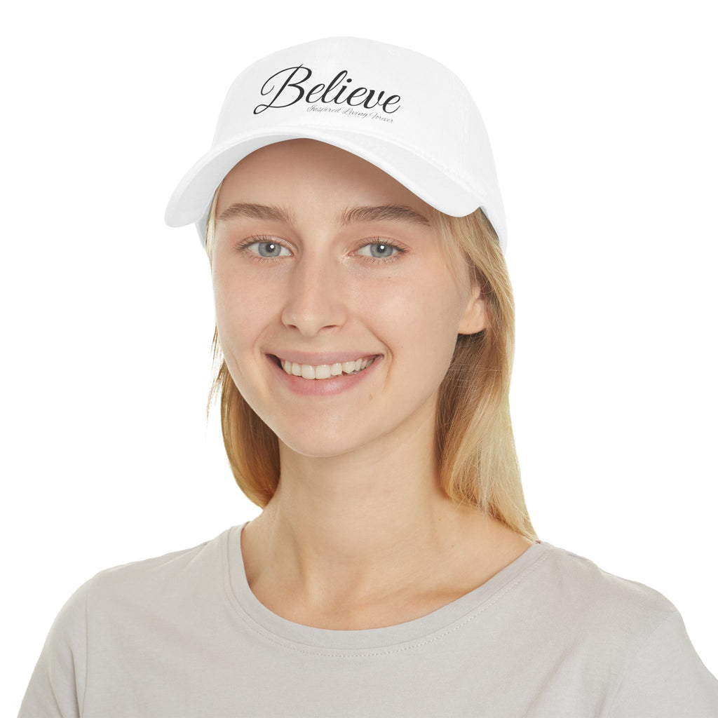 Believe Low Profile Baseball Cap - Inspirational Gift for Men and Women, Adjustable White Cap for Everyday Wear, Casual Style, [...]