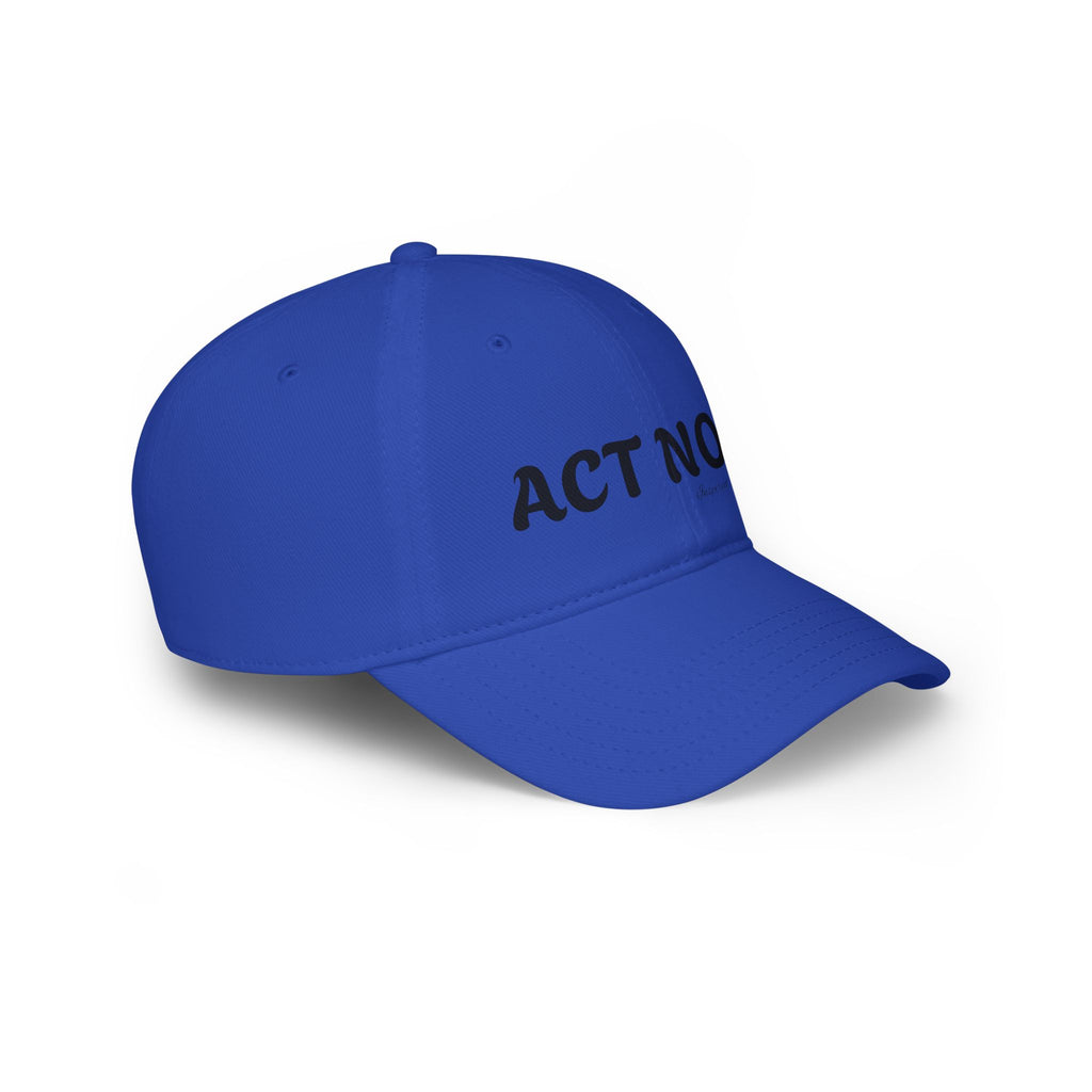 Action-Inspiring Cap, Motivational Hat for Everyday Wear, Gift for Activists, Casual Apparel, Outdoor Events