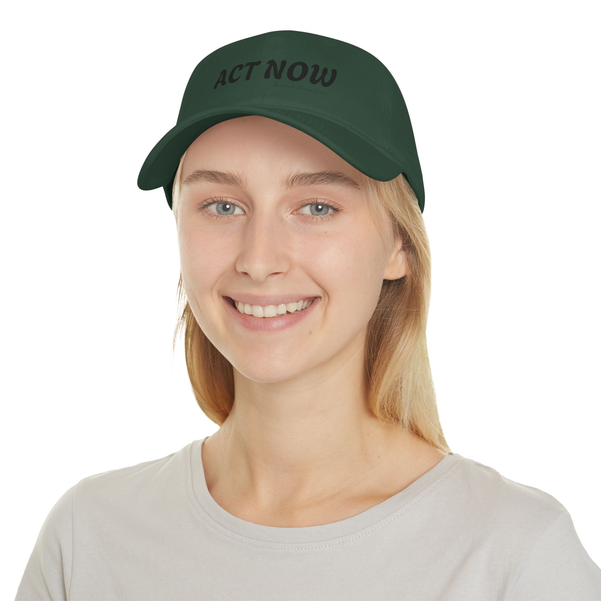 Action-Inspiring Cap, Motivational Hat for Everyday Wear, Gift for Activists, Casual Apparel, Outdoor Events