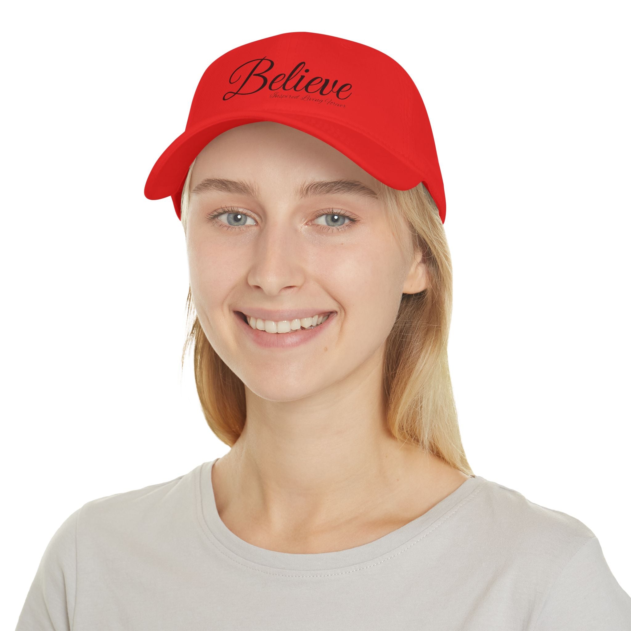 Believe Low Profile Baseball Cap - Inspirational Gift for Men and Women, Adjustable White Cap for Everyday Wear, Casual Style, [...]