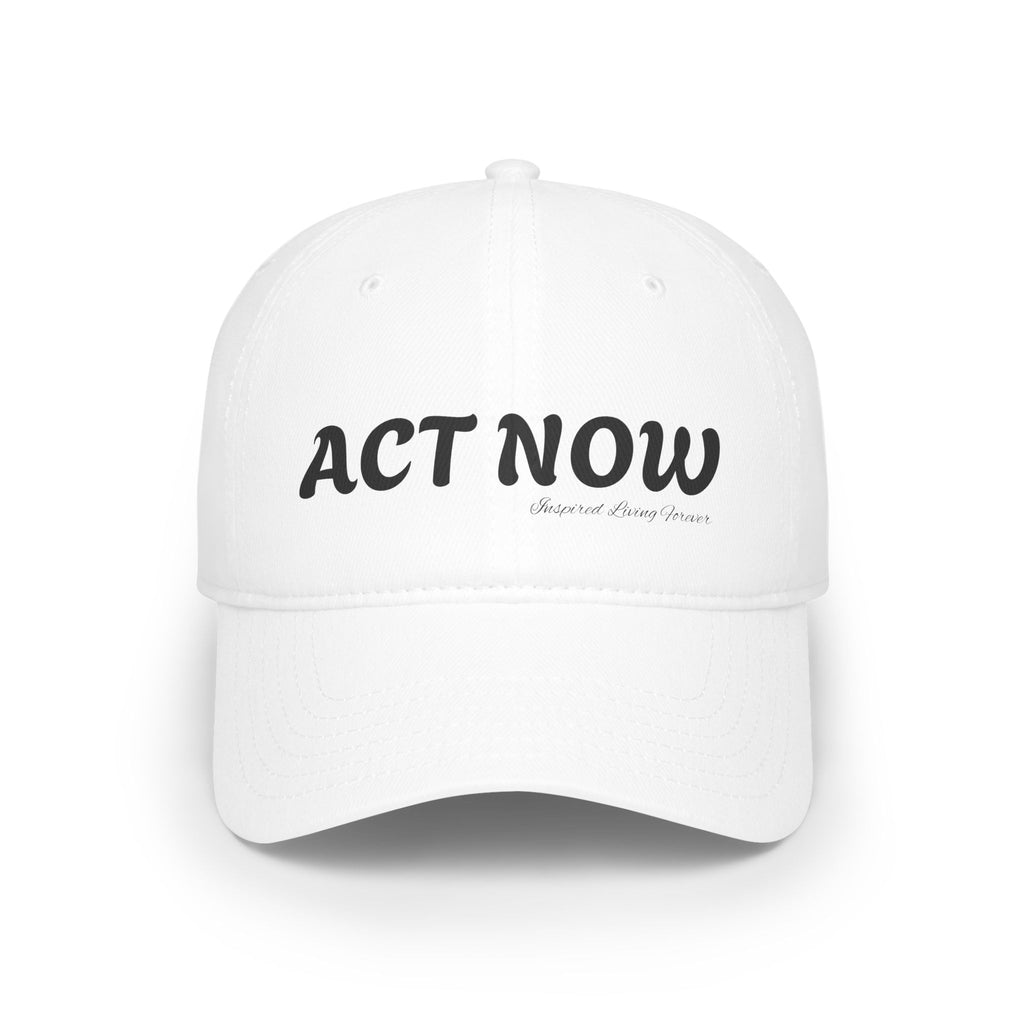 Action-Inspiring Cap, Motivational Hat for Everyday Wear, Gift for Activists, Casual Apparel, Outdoor Events